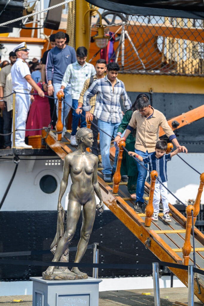 La David, opera dell'artista italiano Jago - Mumbai